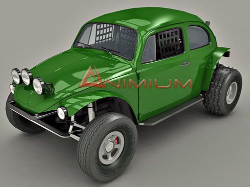 Volkswagen Beetle 3d model
