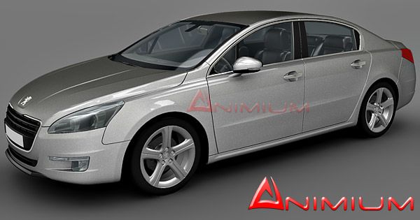 Peugeot 508 3d model