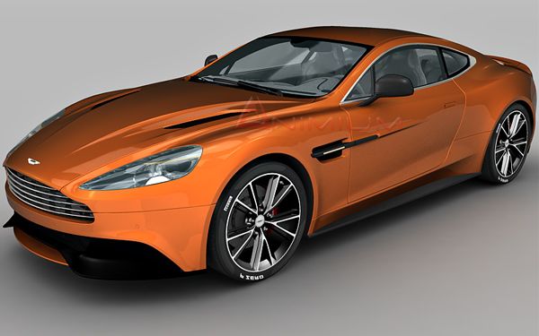 Aston Martin Vanquish 3d model