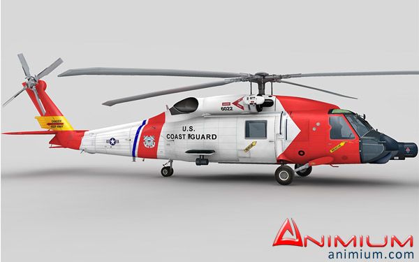 MH-60 Jayhawk 3d model