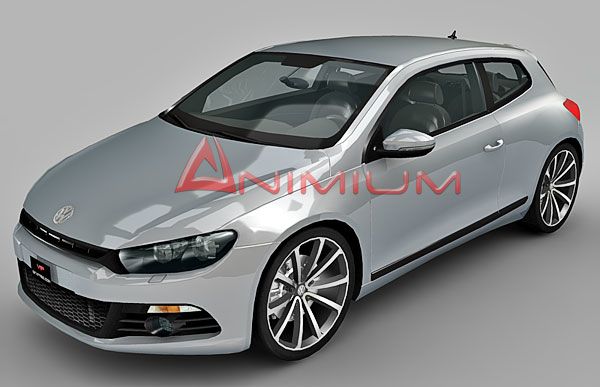 Volkswagen Scirocco 3d model