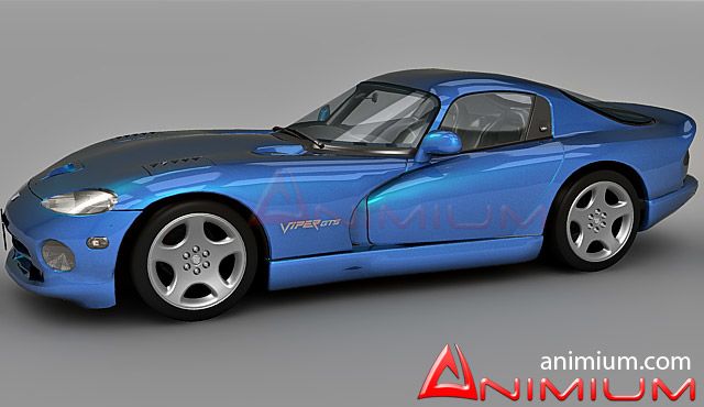 Dodge Viper GTS 3d model