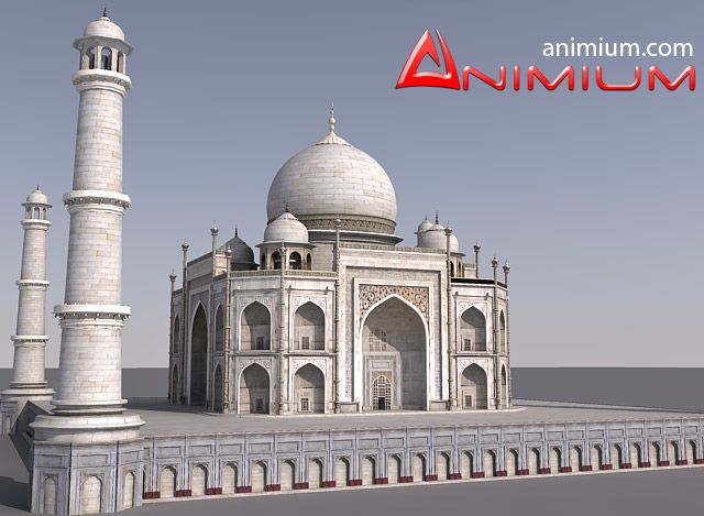 Taj Mahal 3d model