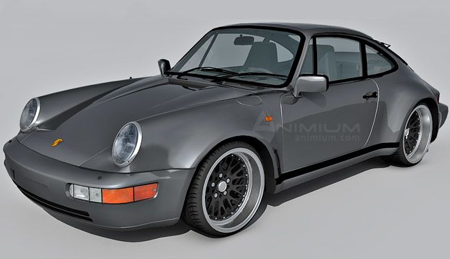 1983 Porsche 911 3d model
