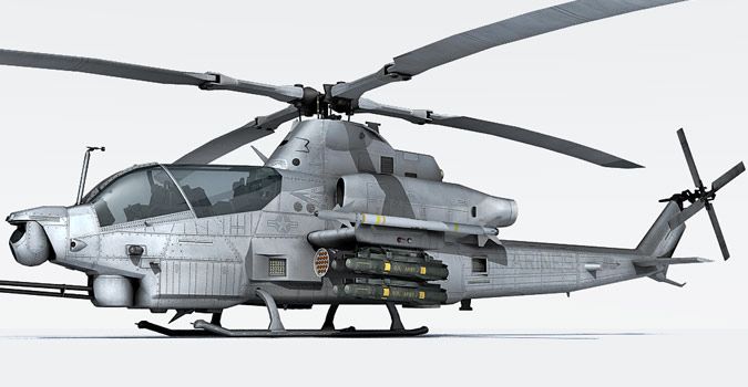 AH-1Z Viper 3d model
