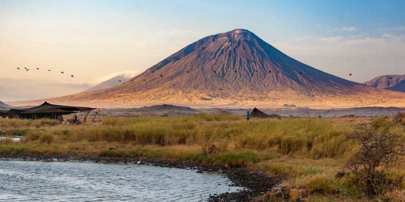 The mountain of god.