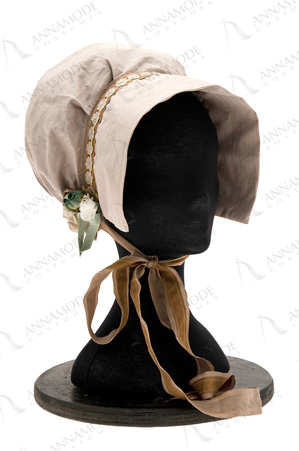 Cuffia Donna 1800 - 1830  ANNAMODECOSTUMES - dal 1946