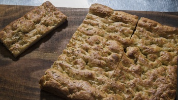 Focaccia in teglia