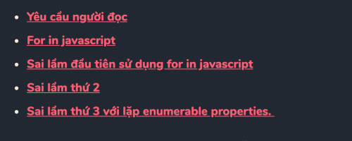 javascript | for in & Images High Quality Grahic Developer javascript nên dừng lại for...in ngay bây giờ