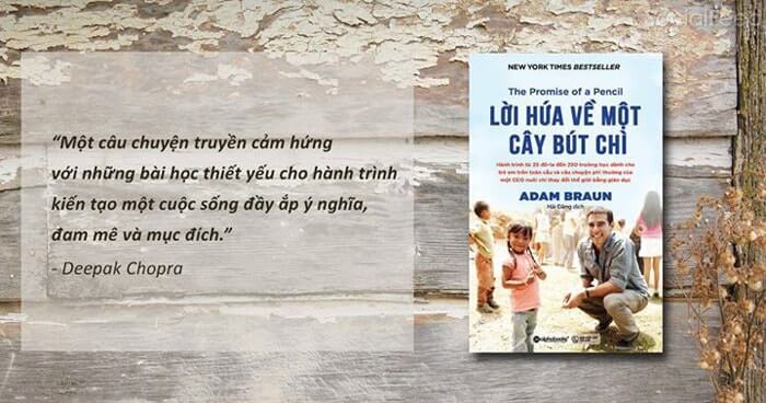 Review sách - Lời hứa về một cây bút chì