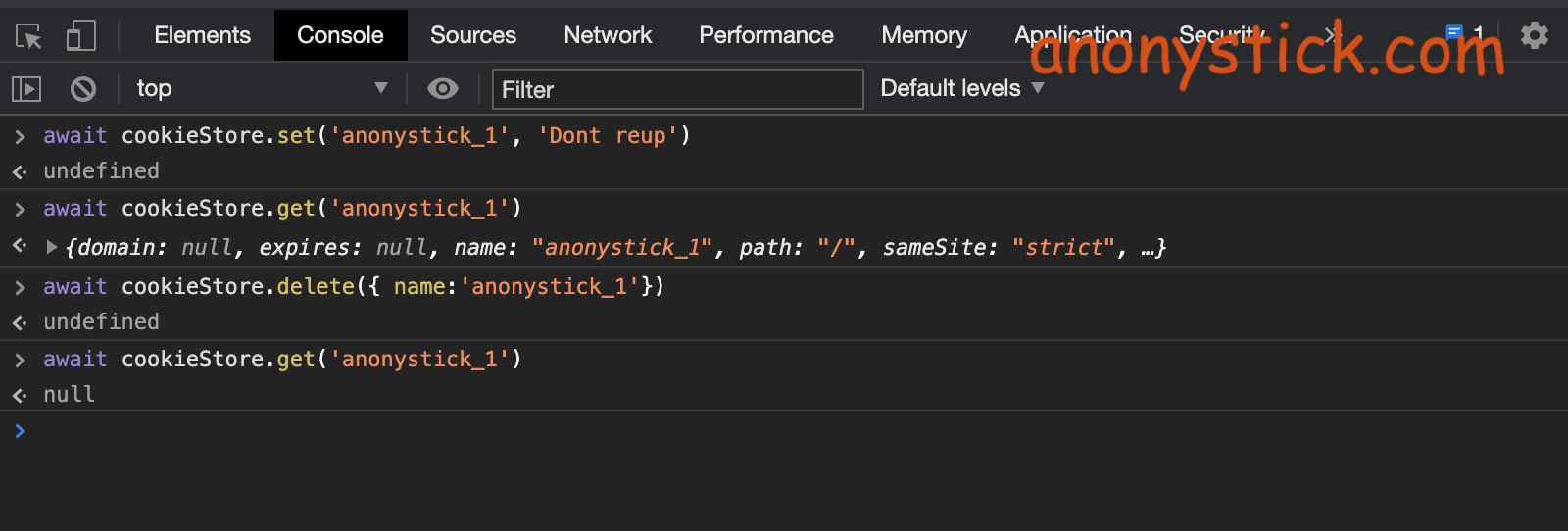 cookieStore là gì? Tạo sao nó lại thay thế document.cookie kế từ phiên ...