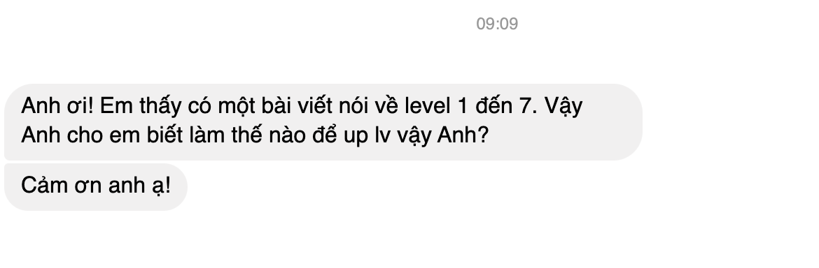 các cấp độ của một lập trình viên