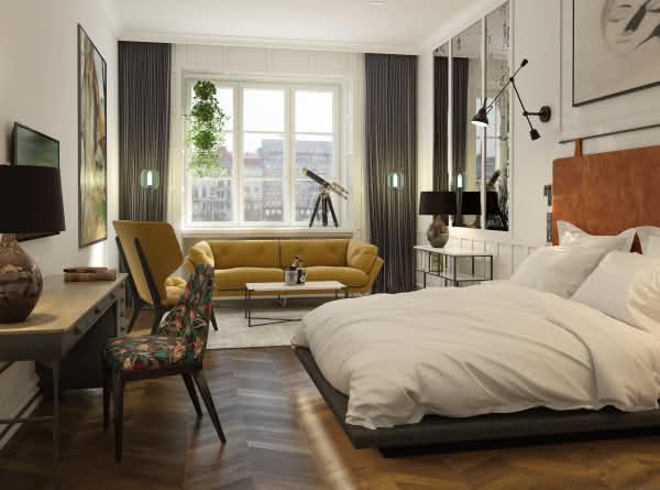 Scandic Grand Central Helsinki superior huone
