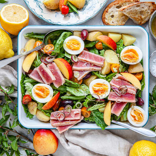 Tonfisksallad - Salade Niçoise