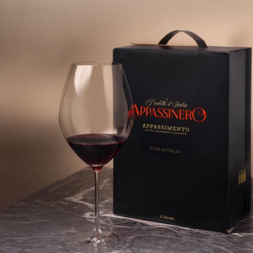 Appassinero appassimento, bag-in-box.