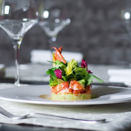 Restaurang med fisk och skaldjur i Stockholm.