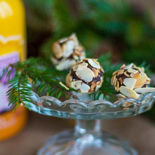 Glöggtryfflar med Blossa glögg