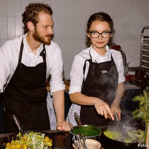 Kocken Olesya Kulyk på Dinner Club