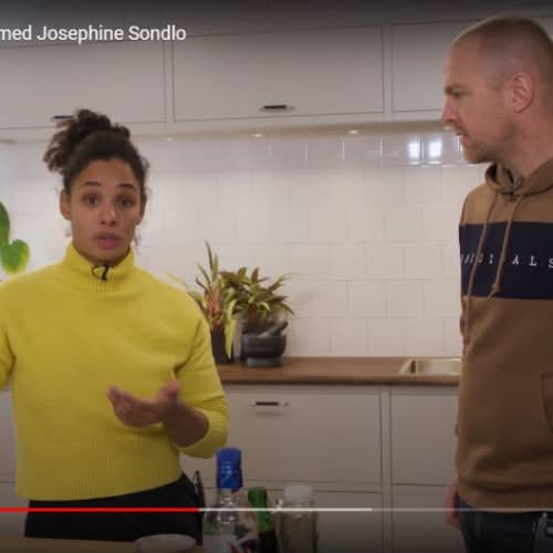 Matgeek och Josephine Sondlo