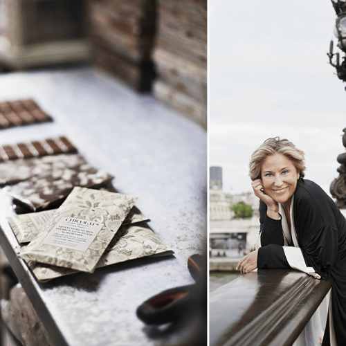Sofia Rydemalm och choklad från Belle île