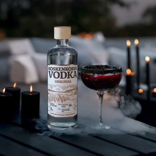 Black Heart Martini med Koskenkorva Vodka