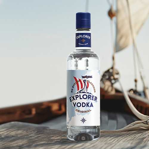 Explorer Vodka med ny design