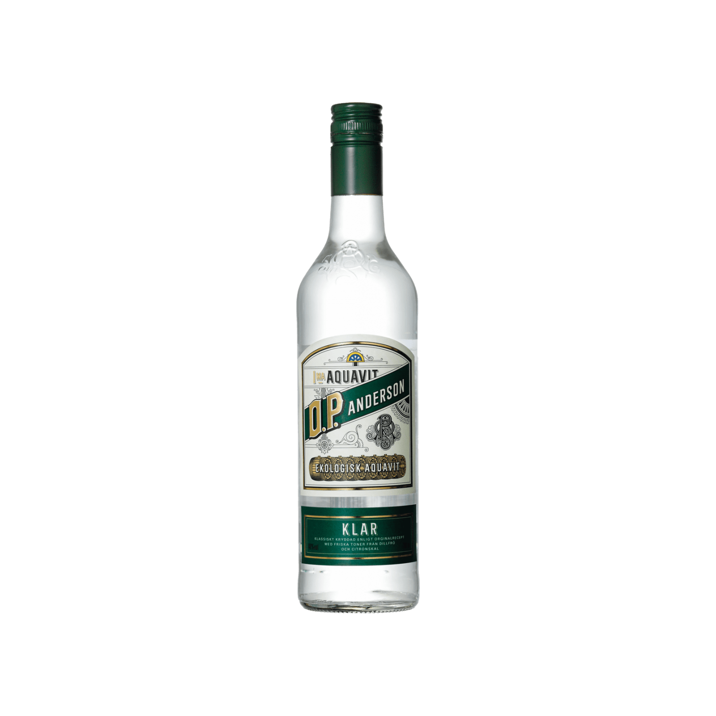 O.P. Anderson Klar Aquavit 40% 70 cl | Nordic Spirits | Nordic Spirits