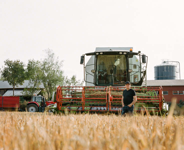 Koskenkorva Vodka climate action farmer