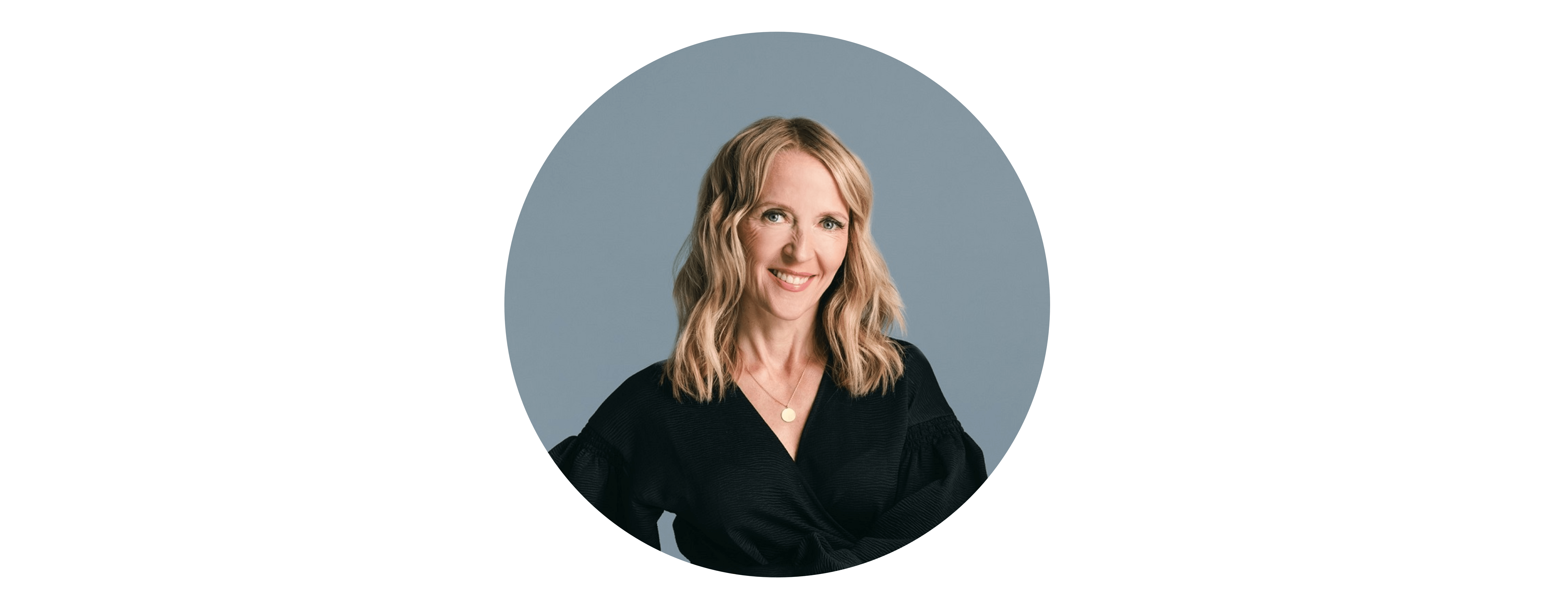 Kirsi Puntila - round image with background