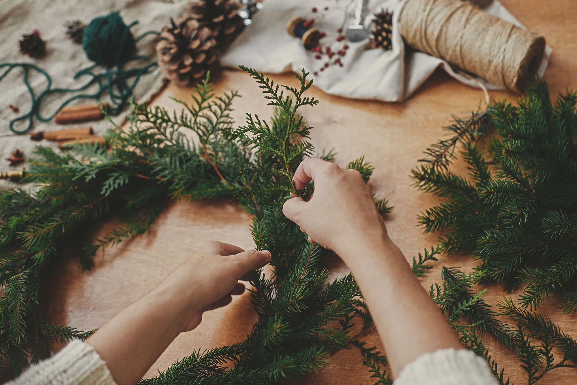 Christmas wreath