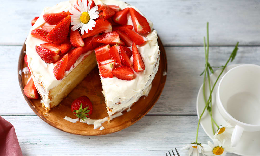 Maasika-maskarpoonekook, fresita