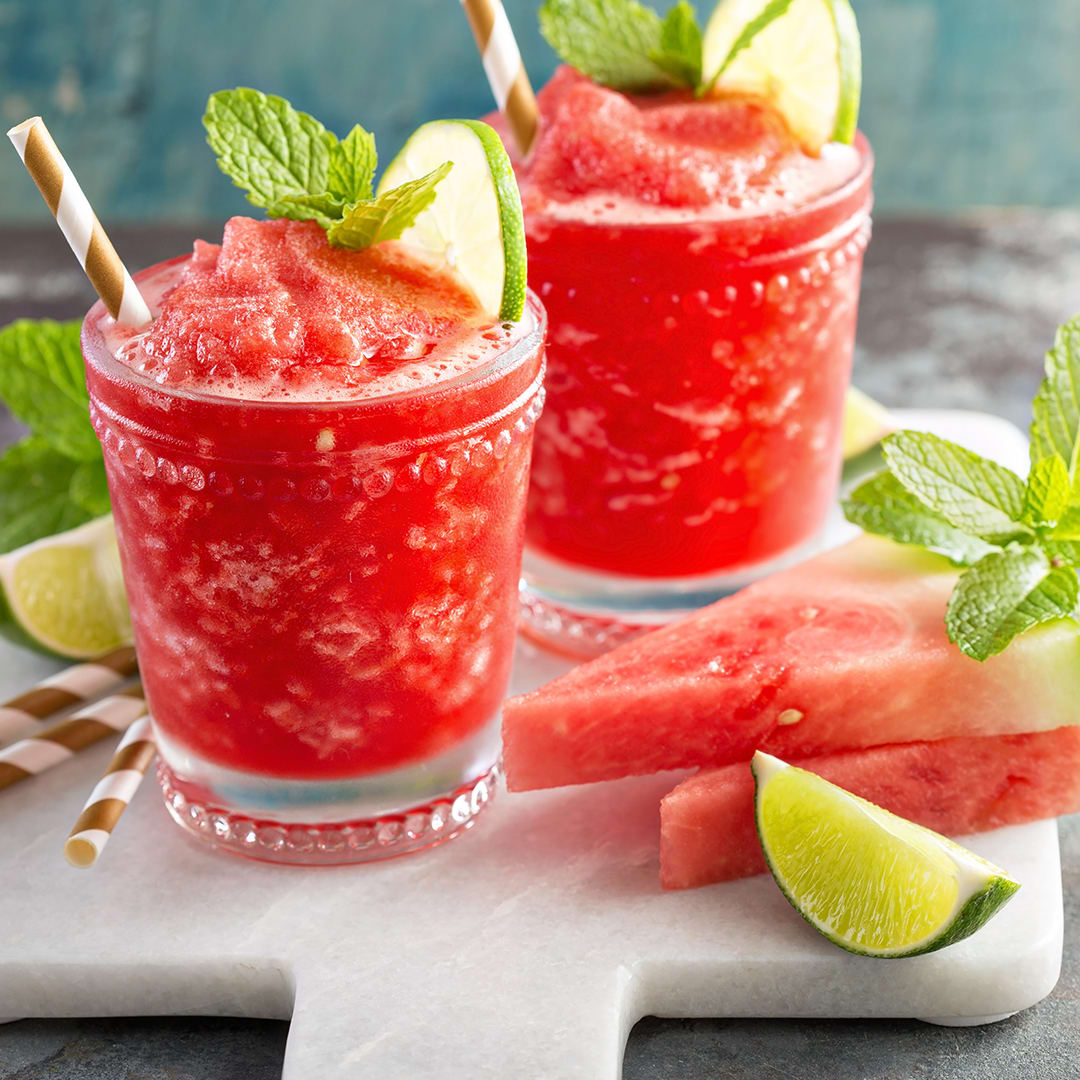 Frozen Watermelon Daiquiri jääkokteil
