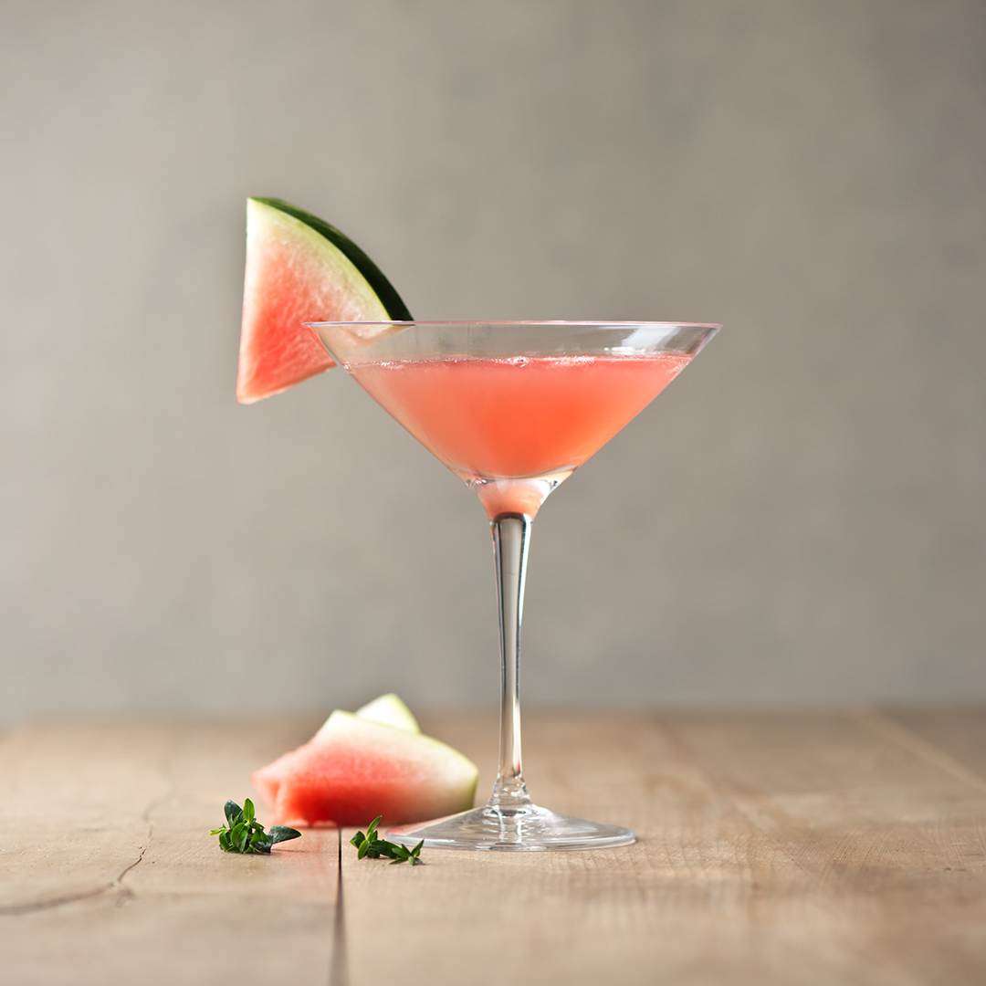 Martini viinakokteil arbuusiga