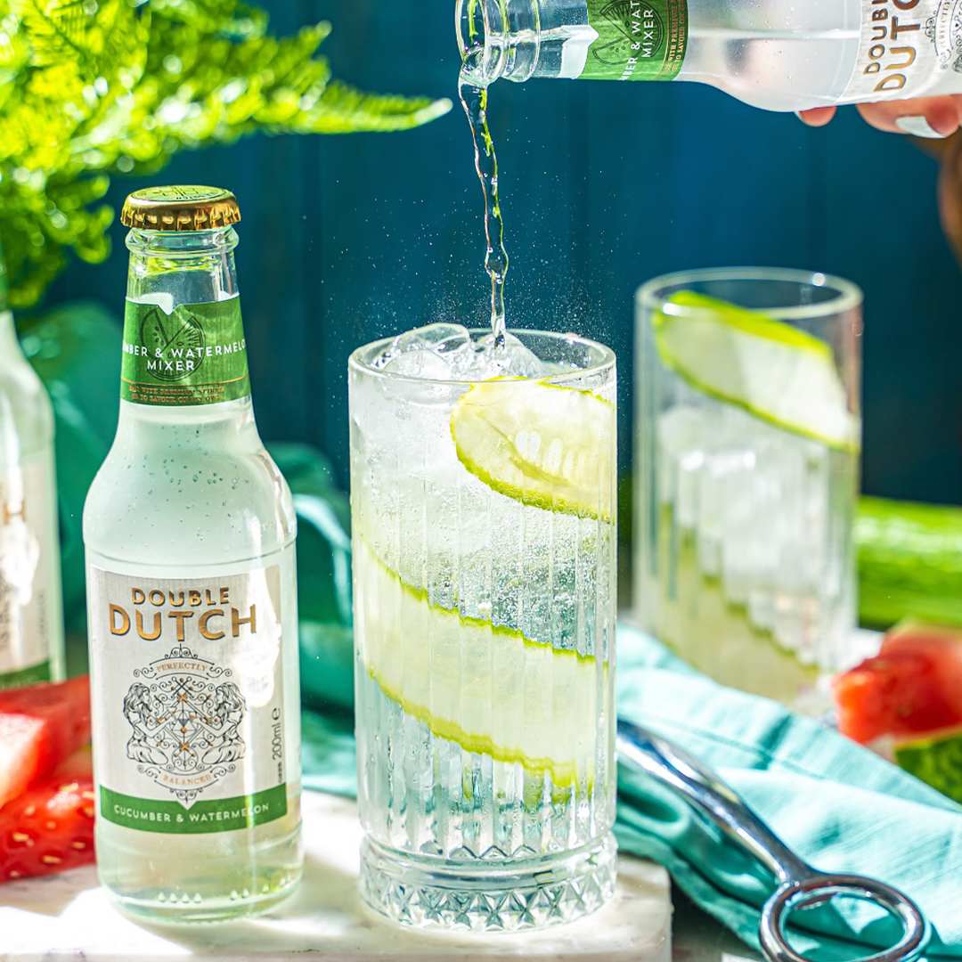 Kurgi ja arbuusi Spritz alkoholivaba kokteil