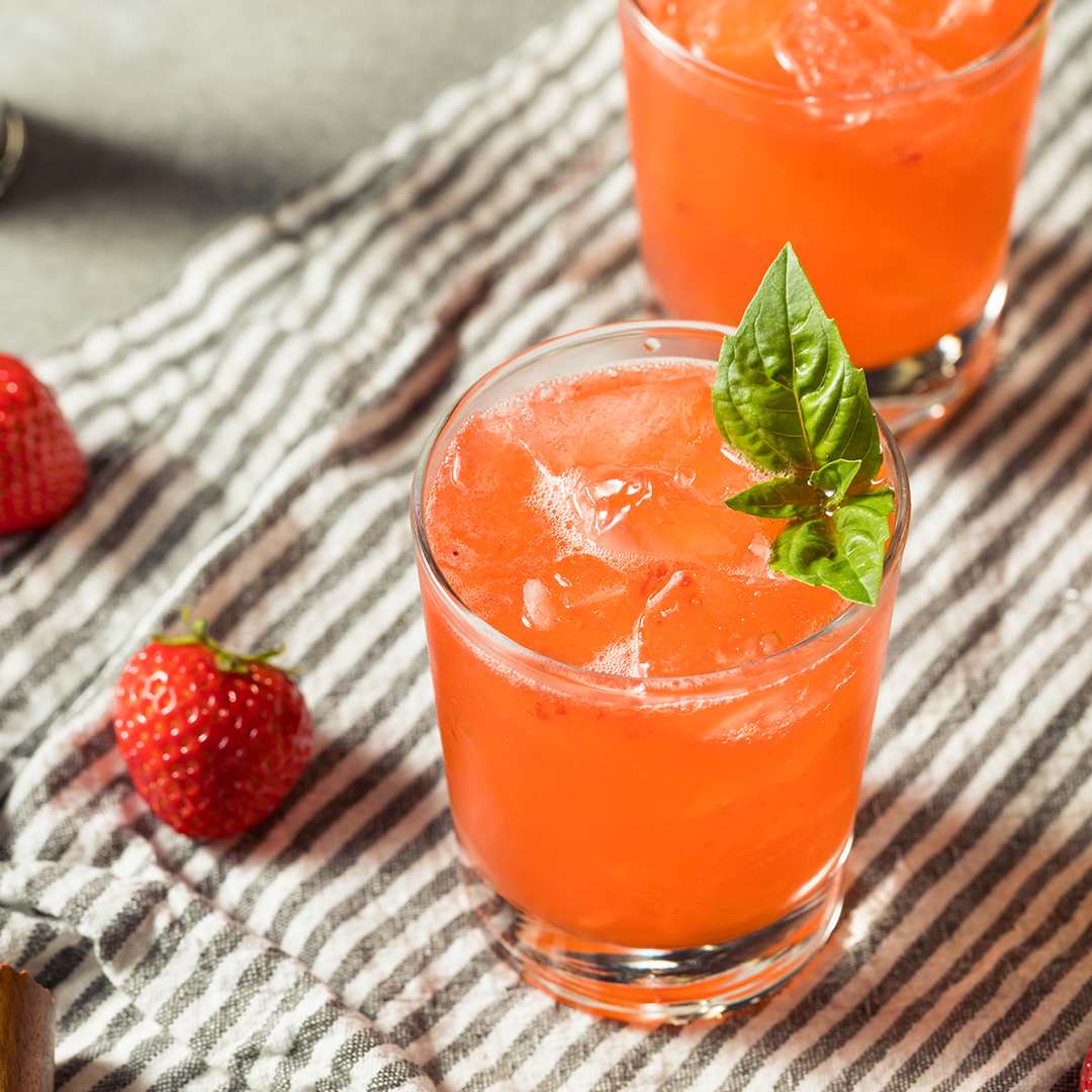 Maasika mokteil alkoholivaba kokteil