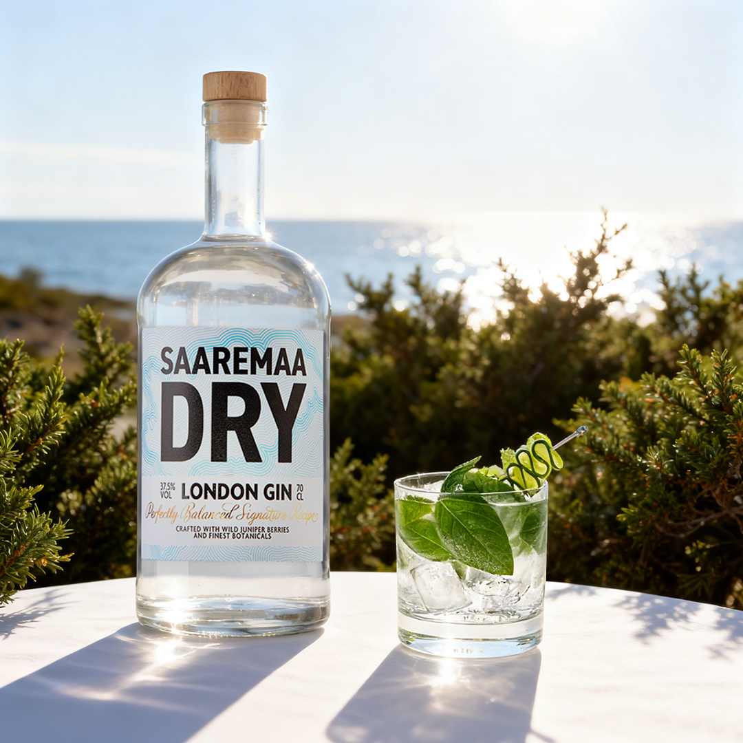 Saaremaa Smaragd džinnikokteil