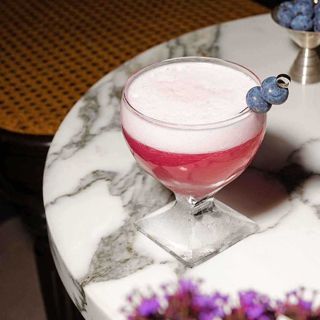 Sünk Mustika Gin Sour siidine alkoholivaba kokteil