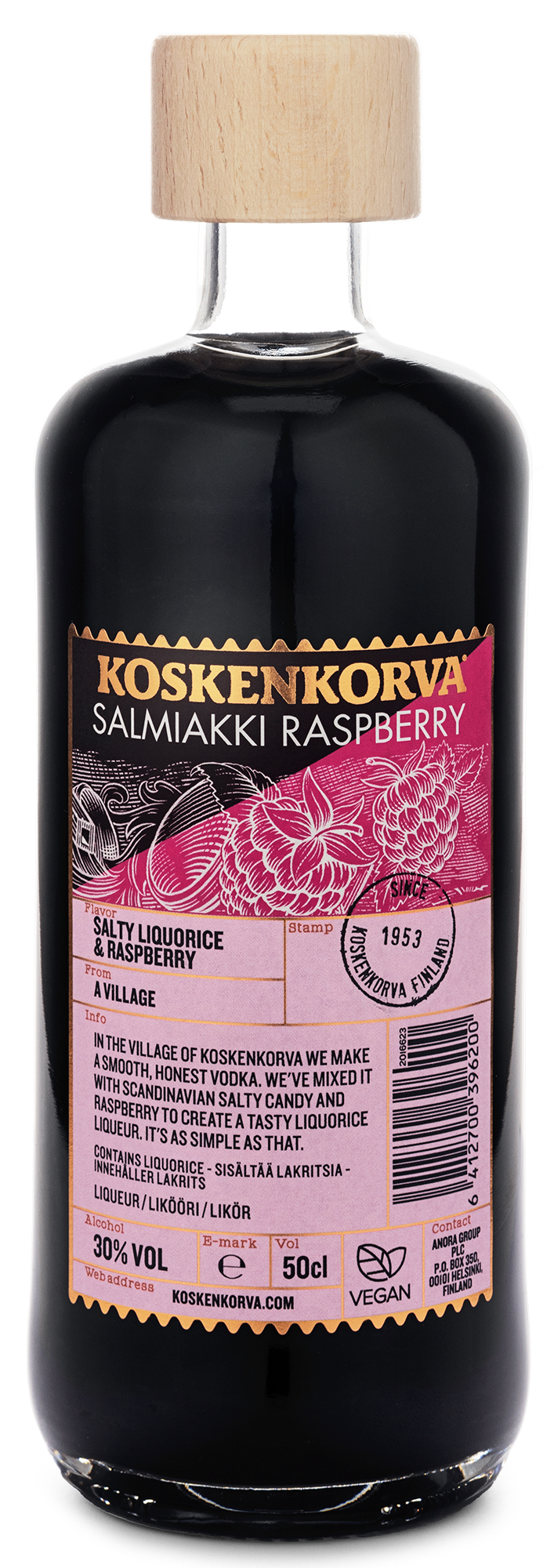 Koskenkorva Salmiakki Raspberry