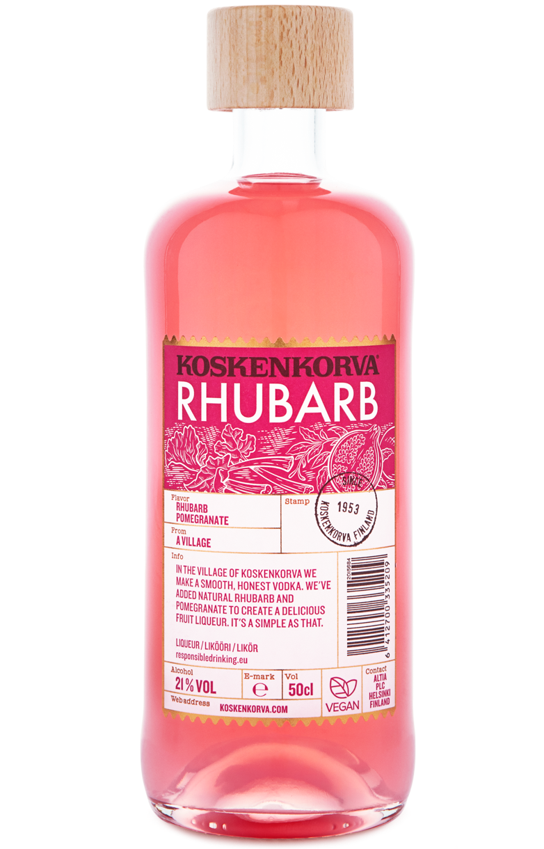 Koskenkorva Rhubarb 