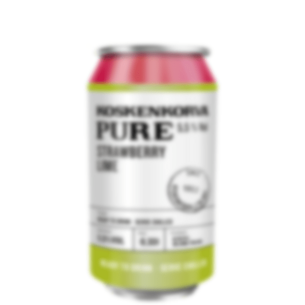 joogikultuur/Koskenkorva-Pure-Strawbery-Lime-valmisjook-33cl