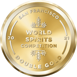 San Francisco World Spirits Competition 2021 double gold award