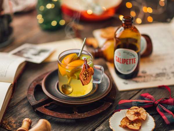 Omena-inkivääri mocktail