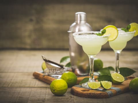 Margarita cocktails
