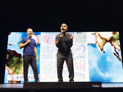 Måns Möller och Özz Nûjen