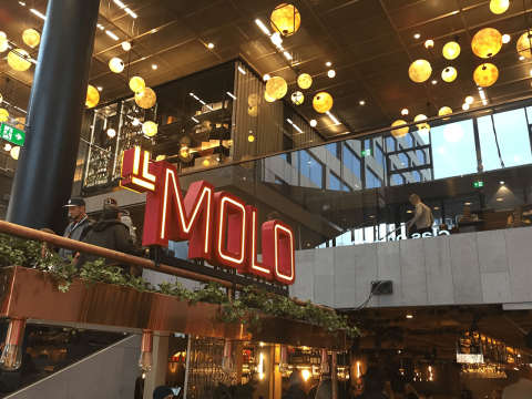 Italienska Il Molo i Gallerian.