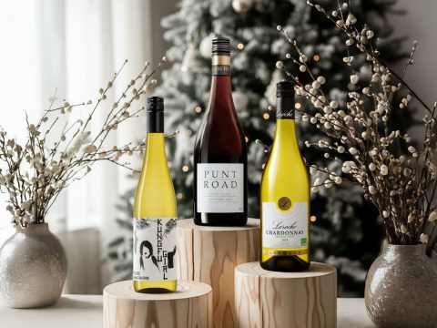 Tre goda viner till julbordet.