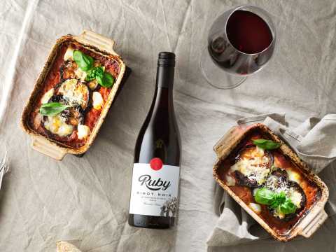 Melanzane di parmigana.