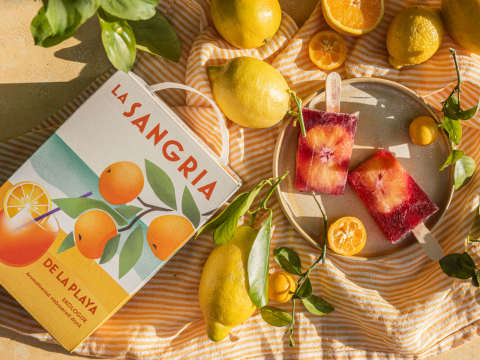 Sangria Popsicle.
