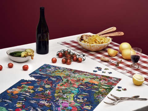 Vinpussel över Italien