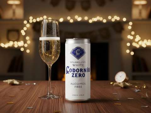 Alkoholfritt bubbel till nyår och andra fester.